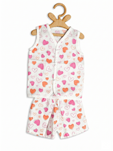 MUSLIN CO ORD SET |SHADOW HEART