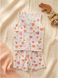 MUSLIN CO ORD SET |SHADOW HEART