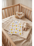 KNOTTED JHABLA | YELLOW DAISY