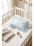 MUSLIN SOFT PILLOW | BLUE DINO TEDDY