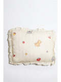 MUSLIN SOFT PILLOW | OFF WHITE TEDDY
