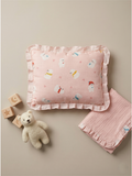 MUSLIN SOFT PILLOW | PINK ICE MAN