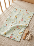 MUSLIN TOWEL | PESTAL GREEN
