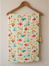 MUSLIN TOWEL | YELLOW HELICOPTER