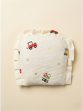 MUSLIN RAI PILLOW | OFF WHITE TRACKTER