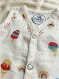 SNAP BUTTON JHABALA | WAFFLE CONE