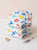TRAINING PANTY | WHITE ALPHABET