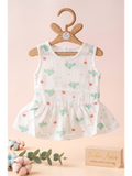 BACK BUTTON FROCK | SPARROW
