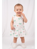 BACK BUTTON FROCK | SPARROW