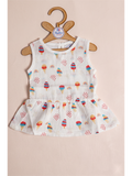 BACK BUTTON FROCK | WAFFLE CONE