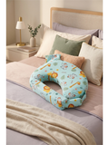 BACK SUPPORT FEEDING PILLOW | GREEN  ANIMALS