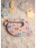 BACK SUPPORT FEEDING PILLOW | PINK  HORSE