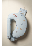 BACK SUPPORT FEEDING PILLOW | SKY BLUE  ALPHABATE