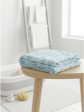 MUSLIN BATH TOWEL | BLUE HORSE