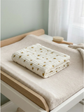 MUSLIN BATH TOWEL | GREEN LEMON