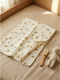 MUSLIN BATH TOWEL | GREEN LEMON