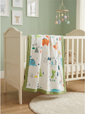 MUSLIN BLANKET | LITTLE DINO