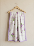 MUSLIN BLANKET | PURPLE FLOWER