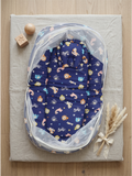 COTTON MOSQUITO NET | NEAVY BLUE ANIMALS