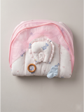 COTTON MOSQUITO NET | PINK TEDDY