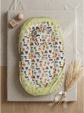 COTTON MOSQUITO NET | YELLOW VEHICLE ANIMALS