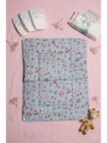 DIAPER CHANGING MAT | BLUE ELEPHANT