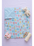 DIAPER CHANGING MAT | BLUE RABBIT