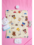 DIAPER CHANGING MAT | SET YELLOW TEDDY