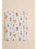 DIAPER CHANGING MAT | WHITE ANIMALS