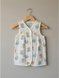 FRONT OPEN FROCK | CLOUDY BEAR
