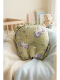 HEAD SHAPE PILLOW |  GREEN UNICORN