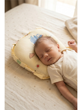 HEAD SHAPE PILLOW |  LIGHT YELLOW TRUCK