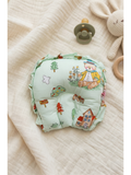 HEAD SHAPE PILLOW |  LIGHT GREEN TEDDY