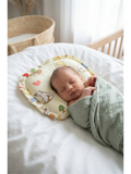 HEAD SHAPE PILLOW |  OFF WHITE ANIMAL PRINT