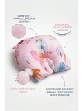 HEAD SHAPE PILLOW |  PINK HORSE