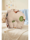 HEAD SHAPE PILLOW |  WHITE BUS