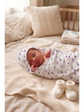 HOODED TOWEL | PURPLE BIRD