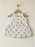 KNOTTED FROCK | CHERRY
