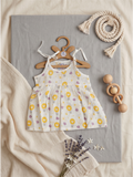 KNOTTED FROCK | YELLOW DAISY