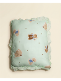 MUSLIN SOFT PILLOW |  PESTAL GREEN TEDDY