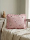 MUSLIN SOFT PILLOW |  PINK BUNNY