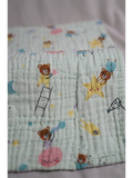 MUSLIN TOWEL | PESTAL GREEN