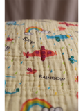 MUSLIN TOWEL | YELLOW HELICOPTER