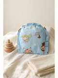 COTTON RAI PILLOW |  BLUE LABUBU