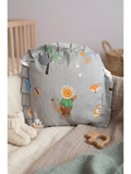 COTTON RAI PILLOW |  GRAY