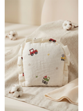 MUSLIN RAI PILLOW |  OFF WHITE TRACKTER