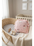 MUSLIN RAI PILLOW |  PINK BUNNY