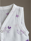 SNAP BUTTON JHABALA | PURPLE BIRD