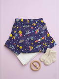 TRAINING PANTY | FULL BLUE  SPACESHIP